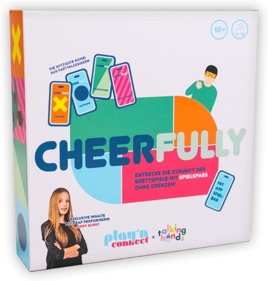 Cheerfully - innovatives Kinderspiel mit App