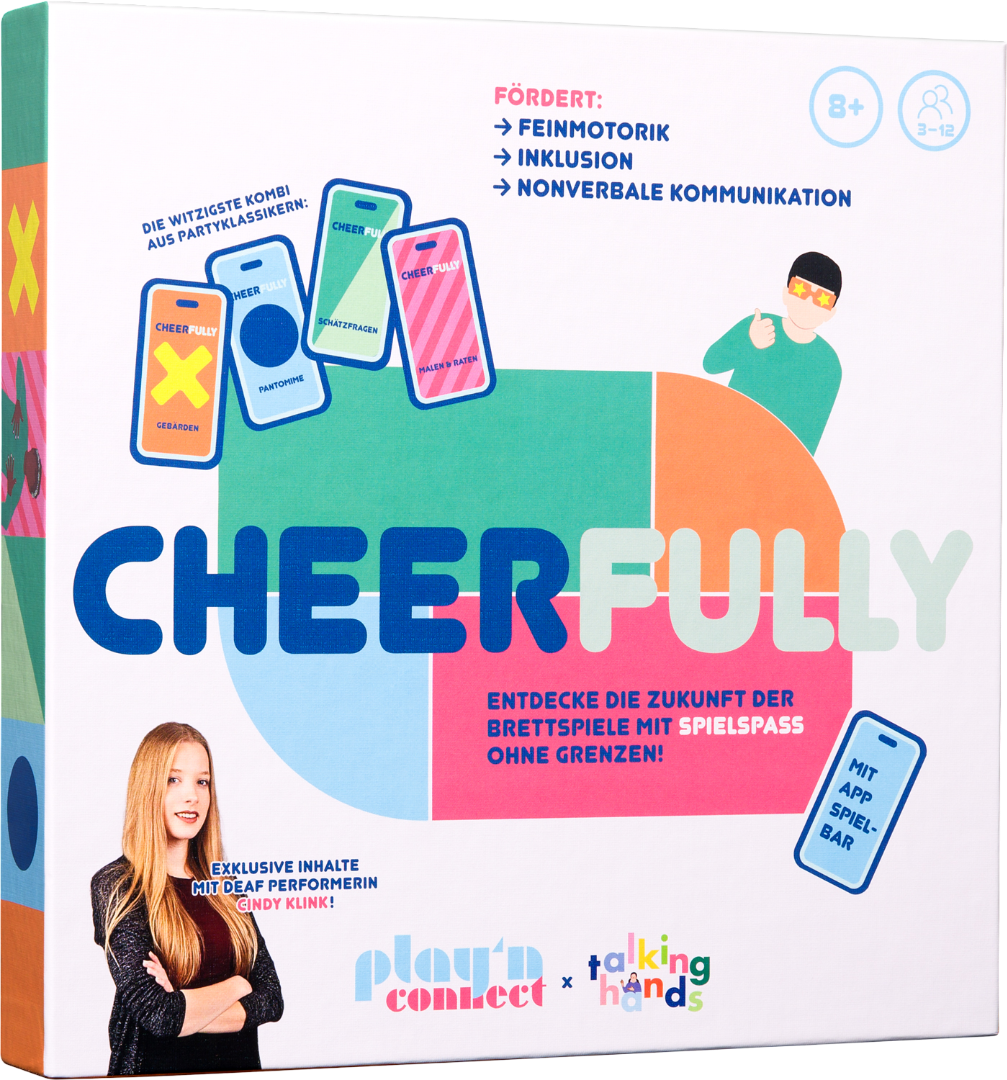 Cheerfully - innovatives Kinderspiel mit App