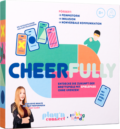 Cheerfully - innovatives Kinderspiel mit App
